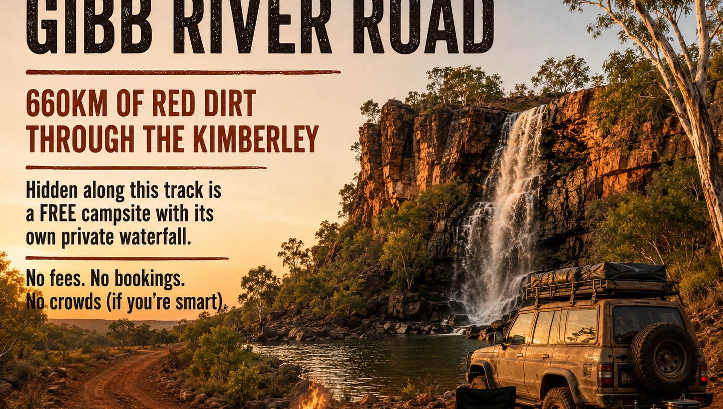 Free Camping on the Gibb River Road: The Hidden Waterfall Camp Spot You Need to Know