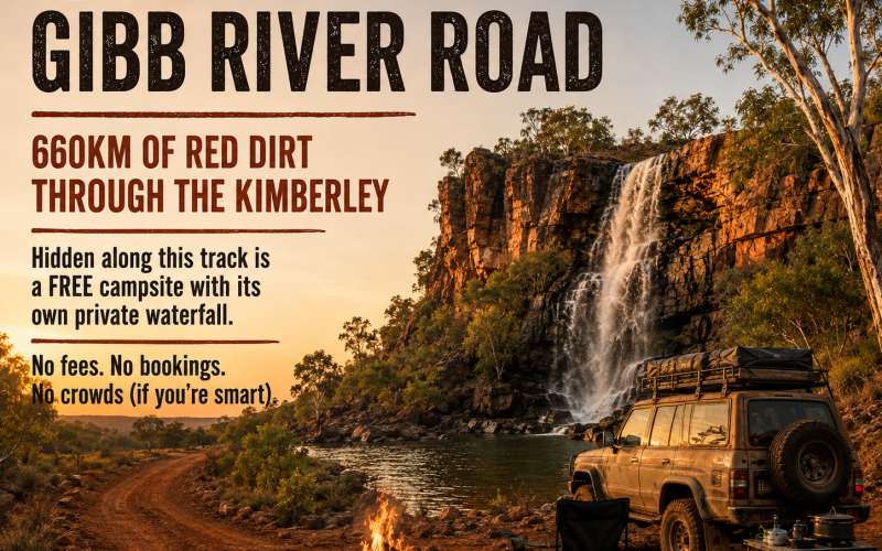 Free Camping on the Gibb River Road: The Hidden Waterfall Camp Spot You Need to Know